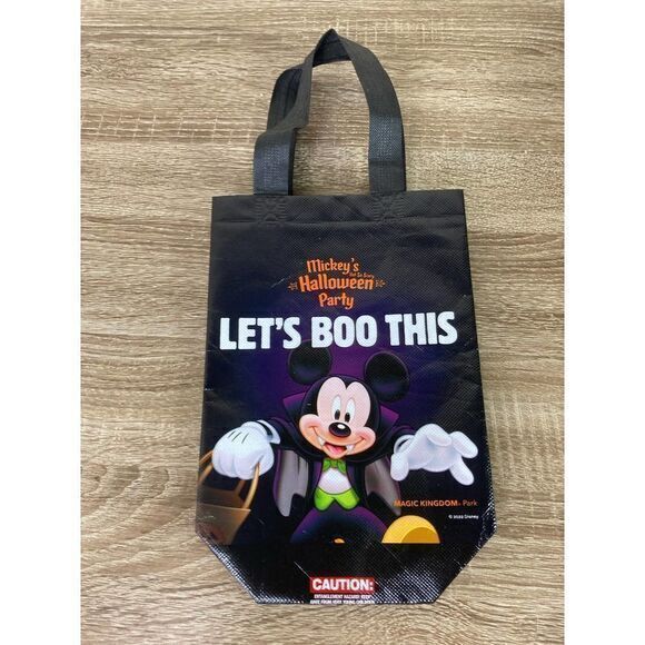 Disney Parks Candy Bag Mickeys Halloween Party Treat Unisex Kids Graphic‎ 50th - Picture 3 of 10